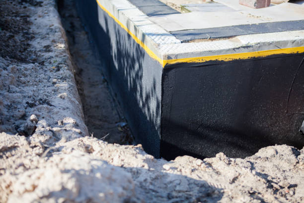 Professional Foundation Crack Repair technician working in Newbury, OH